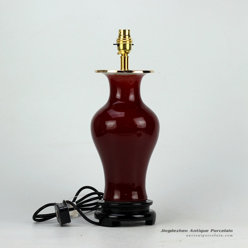 Ds67 Rzcn Oxblood Glaze Best Selling Ceramic Contemporary Desk