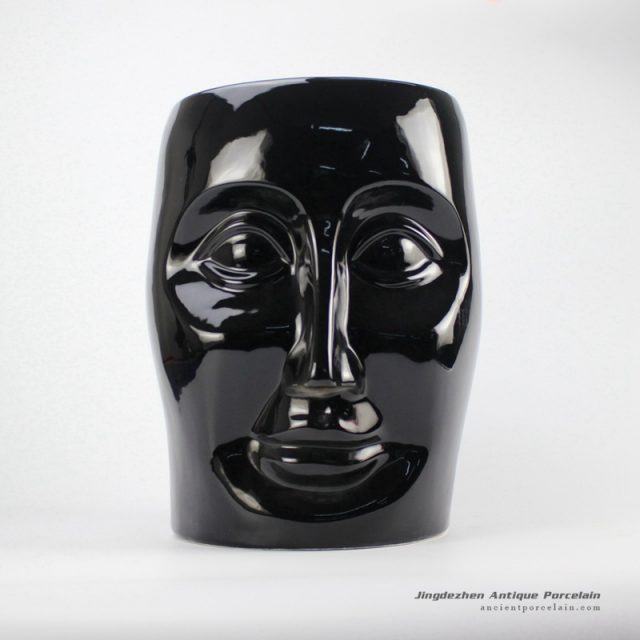 RYIR112-A_Ceramic Black Face Stool