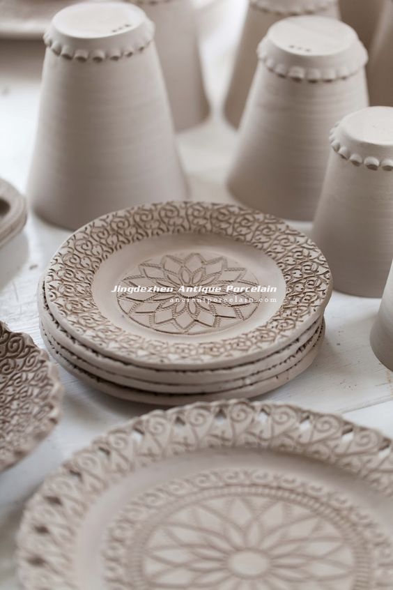 Stamping Art in Ceramics