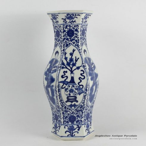 RYJF46_ Blue White chinese porcelain vase