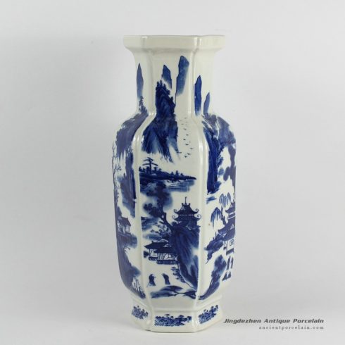 RYJF47_ Blue White chinese porcelain vase