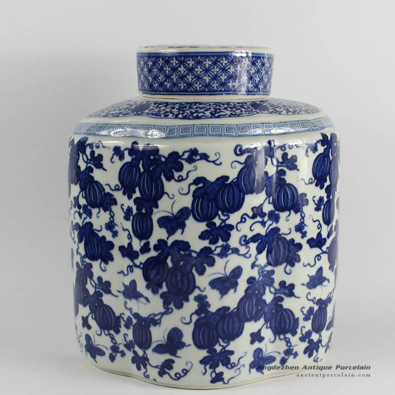 RYJF52_Blue White chinese porcelain vase