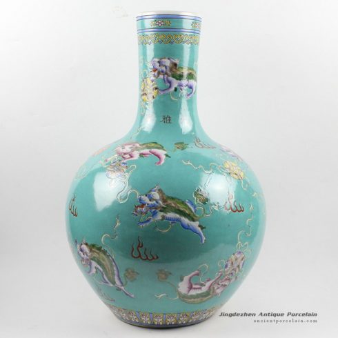 RYRK17_22″ Hand painted Jingdezhen Porcelain Vases