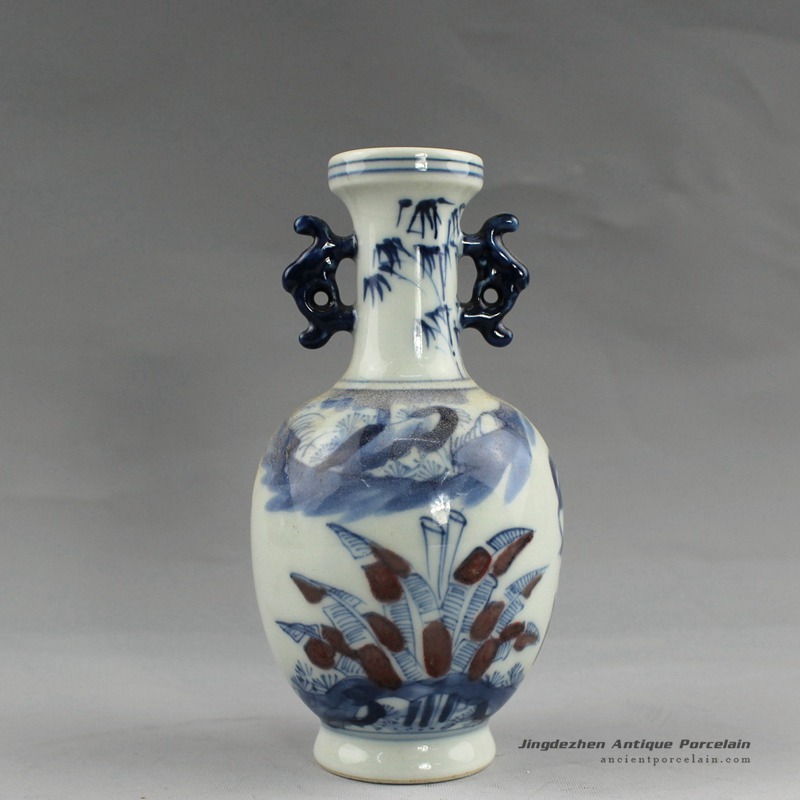 RYUD07_Jingdezhen ceramic blue white small vases