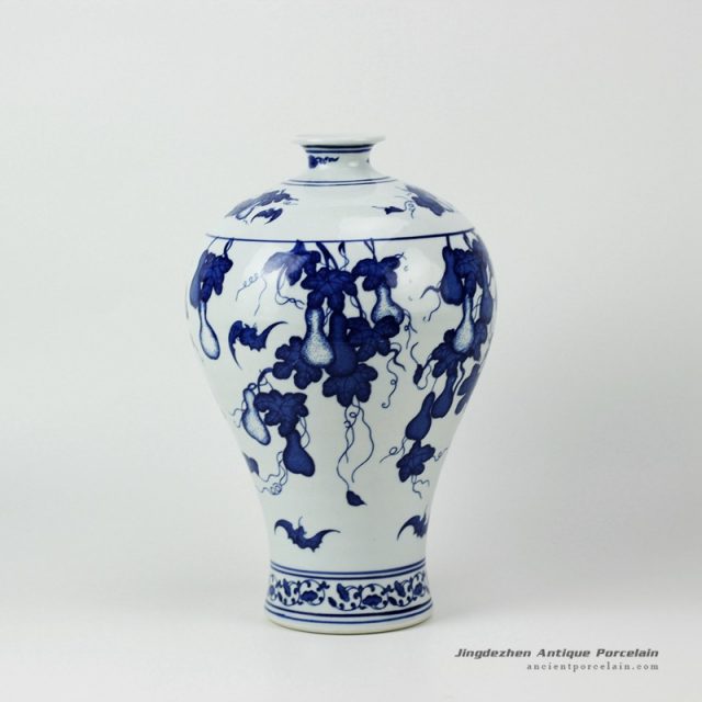 RYUJ06_Chinese jingdezhen porcelain vase for sale