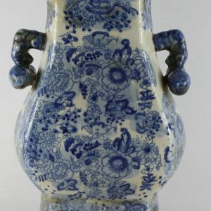 RYUV13_H31.5CM Jingdezhen Blue and White Porcelain Vase