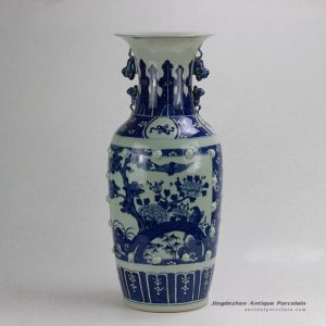 RYVM07_blue and white porcelain vase