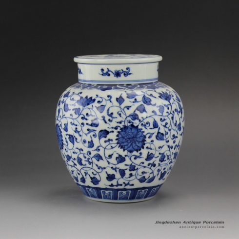 RYZ162-B_Jingdezhen Hand painted Blue and White Tea ware