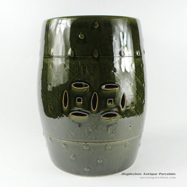 RZCS01_H14.4″ Ceramic Garden Stool
