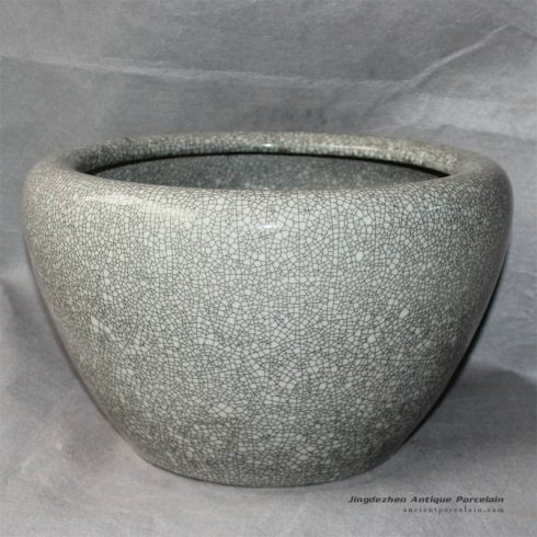 RZDE05_set of four ceramic crackle glazed bowls