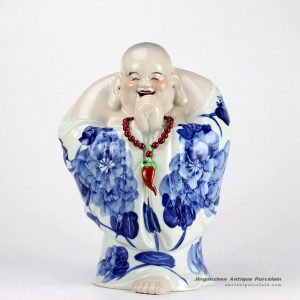 RZEW03_hand painted good fortune moral ceramic Smiling Buddha