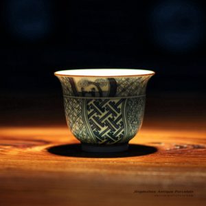 RZFG01-C_ Jingdezhen Handmade Blue White Tea Cups