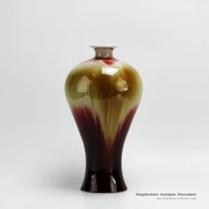 RZFJ02_High temperature Transmutation Glazed Ceramic Vase