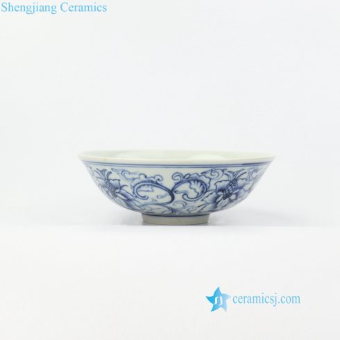 pure hand painted ceramic bowl