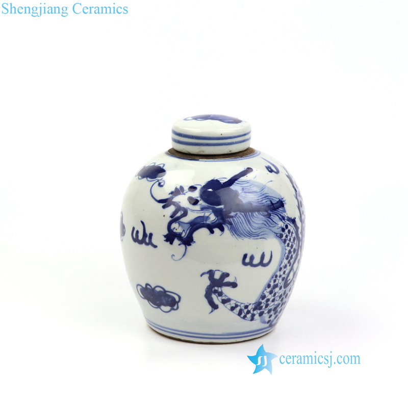 dragon porcelain jar
