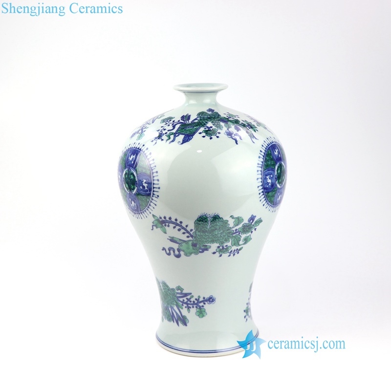 ceramic vase with small mouth