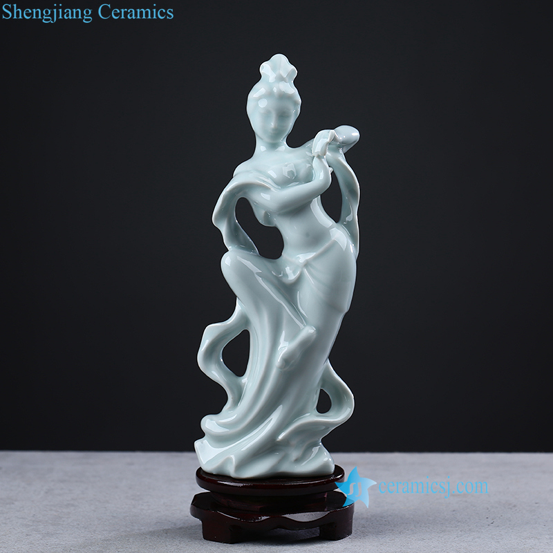 Dunhuang flying apsaras figurine