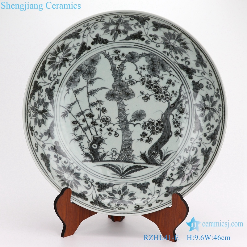 Jingdezhen archaize hand painting  plate 