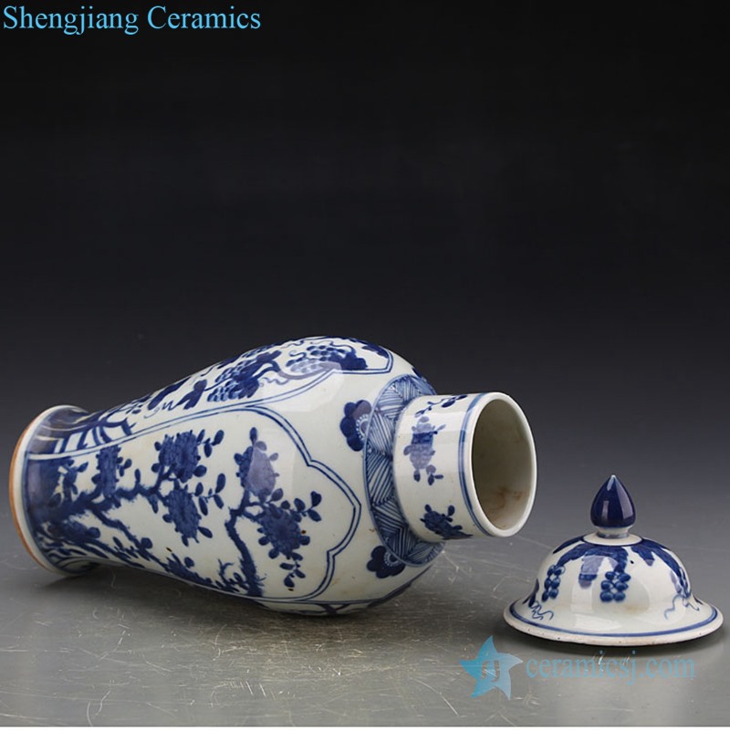 Traditional archaiz  tree porcelain side view 