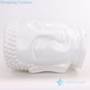 white porcelain Buddha statue