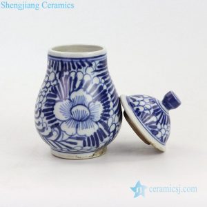 Chinese exquisite ceramic pot battle view