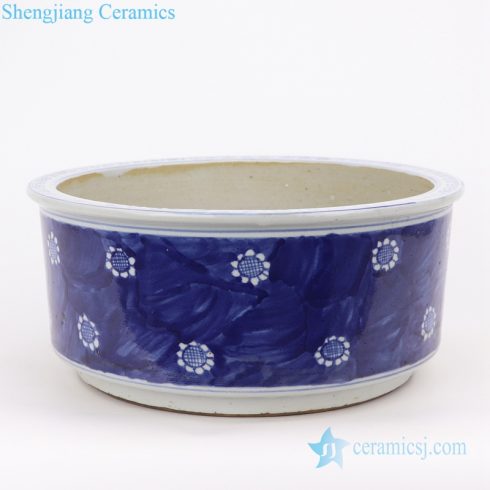 Chinese style reproduction ancient ceramic planter