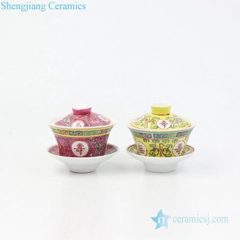 Multicolor glaze longevity enamel tea pot