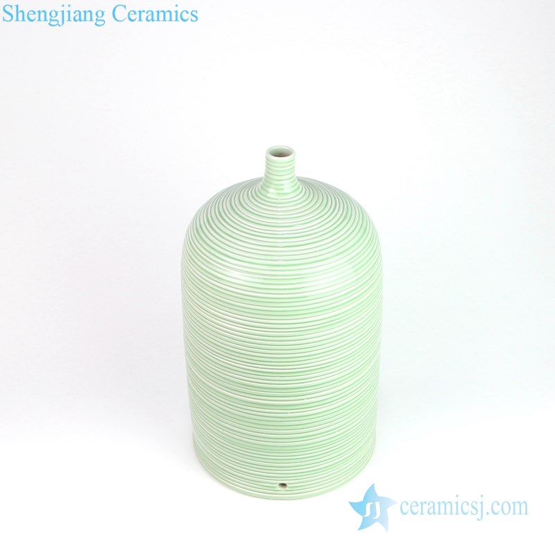 Chinese high-grade enamel lamp front view 