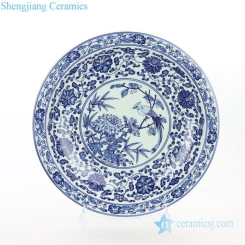 traditional hand drawing display plate