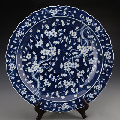 antique decorative ceramic plate