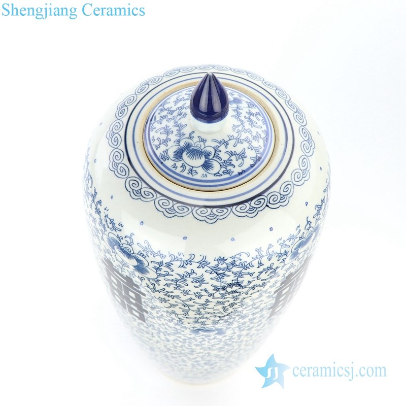 high quality ceramic jar with lid