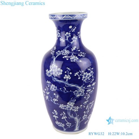 RYWG32_  Chinese blue and white Ceramic pottery home furniture floor vases
