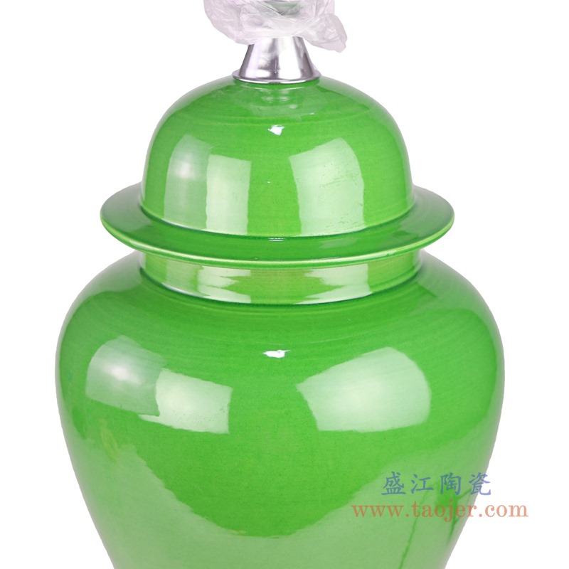 RZRV46-B Green color glaze ceramic modern style table lamps 