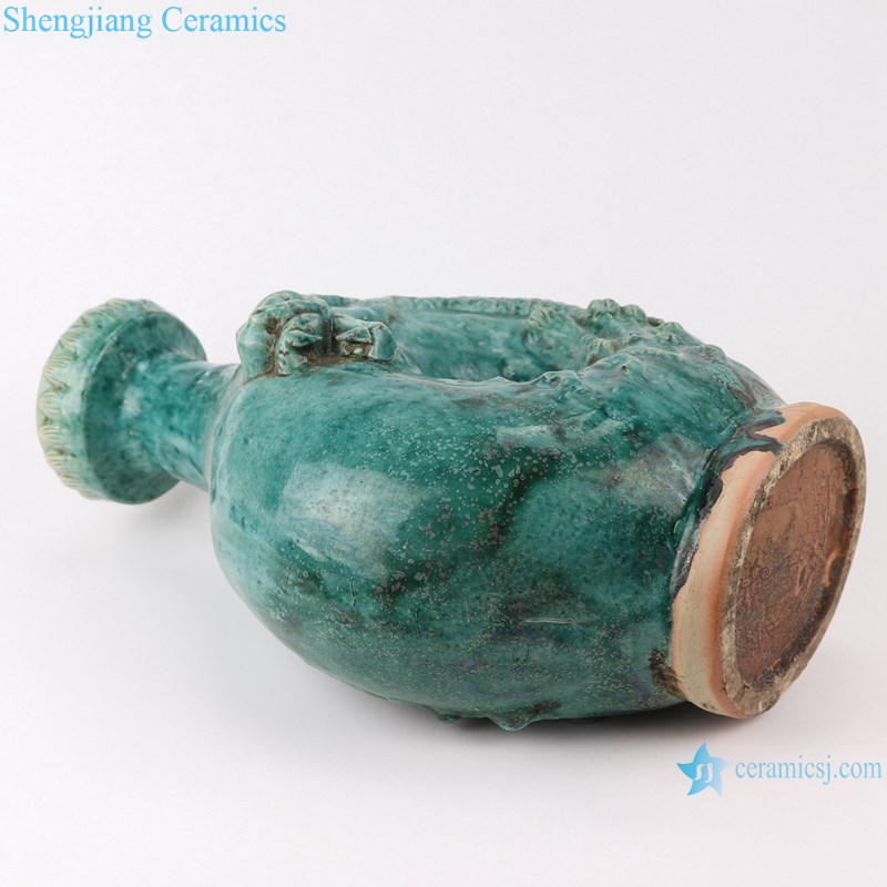 RZSP06 jingdezhen hand made green glazed african luxury home decor ceramic vases