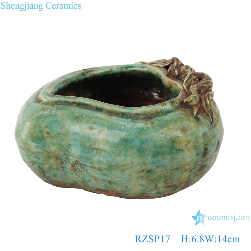 RZSP017 Ceramics coarse pottery retro mage fleshy plant pot flowerpot pottery