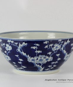 RYLU26-A_Plum Blossom Blue and White Porcelain Bowl