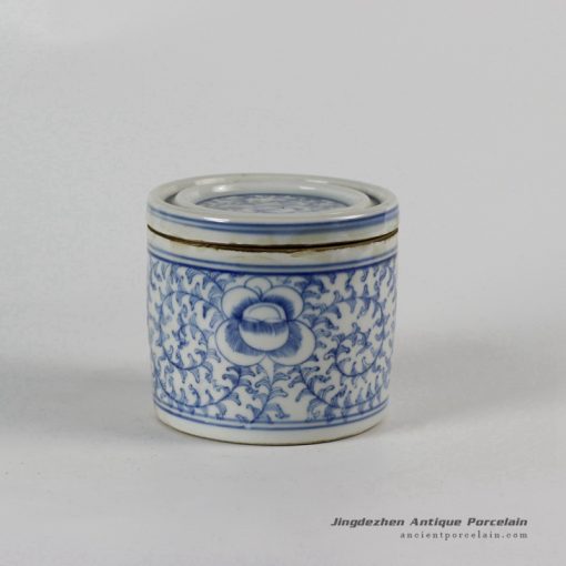 RYLU50-B_Blue and White Ceramic Pots