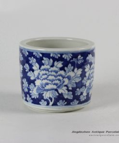 RYLU51_Blue and White Flower design Ceramic Pots