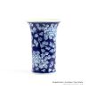 RYLU75_ PEONY flower pattern hand painted blue and white ceramic vases for cheap