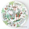 RYQQ36_17inch Hand painted Chinese Porcelain Plate