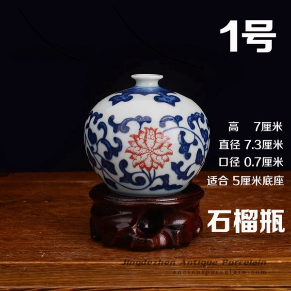 RZEV02-F_tiny fancy hand painted floral ceramic display vase RZEV02-F_tiny fancy hand painted floral ceramic display vase