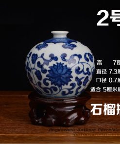 RZEV02-a_tiny fancy hand painted floral ceramic display vase