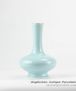 RZJR09_Light green golden line creative modern ceramic flower vase