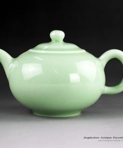 14CS43_Solid color ceramic tea pots blue, green, red etc.