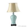 DS57-RYNQ_Light blue glaze tiffany style ceramic bedchamber lamp