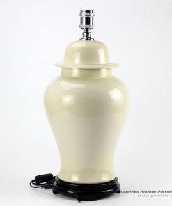 DS72-RYNQ-H45_Cream white glaze ceramic contemporary desk lamps