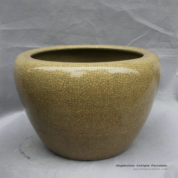 RYHD25_20.8″ Crackle glazed ceramic planters RYHD25_20.8″ Crackle glazed ceramic planters