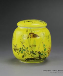 RYIC32_Hand Painted Enamel Tea Jars
