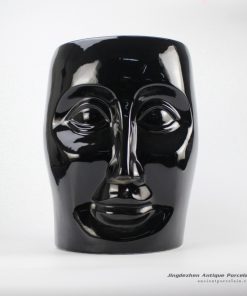 RYIR112-A_Ceramic Black Face Stool