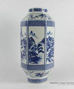 RYJF32_Chinese Blue White Asian Vases